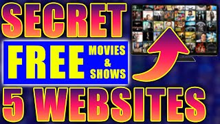 🍿 TOP 5 Websites to Watch FREE Movies  TV Shows in 2024 PART 2 🎬 [upl. by Aven]