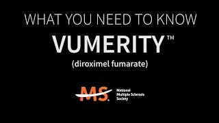 What You Need to Know  Vumerity™ Diroximel Fumarate [upl. by Reivaj]