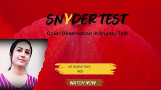 Snyder Test  Caries Activity Test  Dental Lectures [upl. by Berta]