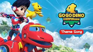 New GoGoDino Guardians  Theme Song  Action  Dinosaurs for Kids  Robot Heros  Kids Cartoon [upl. by Birdt]