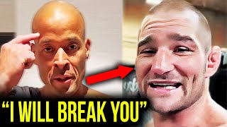 David Goggins REACTS to Strickland Sparring Call Out [upl. by Sana]