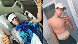 Hayes Grier Gives Update On Injuries PostDirtbike Accident [upl. by Otsugua]