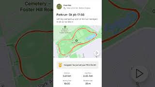 Parkrun pb this morning 1756 [upl. by Anined]