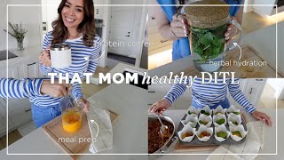 THAT MOM ROUTINE  Healthy Day in The Life 🫶🏼✨ [upl. by Estrin]