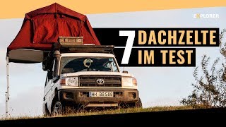 Dachzelt Test – 7 Anbieter im großen Vergleich [upl. by Bourne]