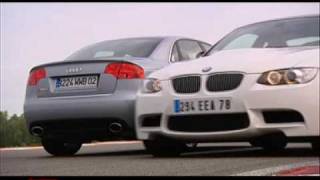 BMW E92 M3 vs Audi B7 RS4 by Turbofr [upl. by Ame]