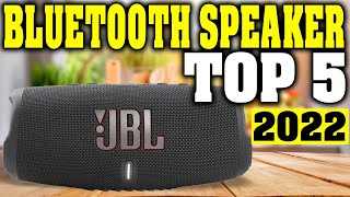 TOP 5 Best Bluetooth Speaker 2022 [upl. by Wilbur363]