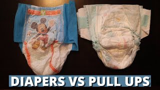 Diapers vs Pull Ups  Whats the Difference amp Which is Better [upl. by Sidnac]