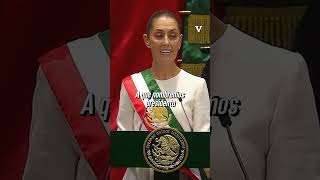 Discurso histórico de la primer mujer presidenta de México [upl. by Olivier686]