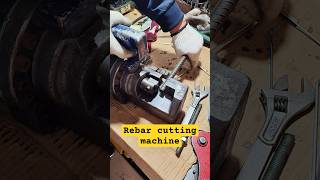 Hydraulic rebar cutting machine youtubeshorts shorts cuttingtool [upl. by Dlonyer]