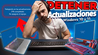 🛑Detener Actualizaciones Windows 10 y 11 para siempre 🚨 [upl. by Callum]