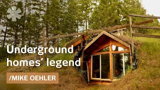 Idaho modern oldtimer builds underground amp solar 50 houses [upl. by Leesa]