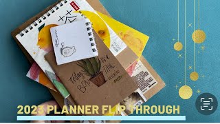 2023 Planner Flip Through [upl. by Rus717]