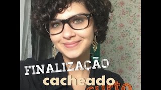 Lavagem e finalização de cabelo cacheado curto [upl. by Griz]