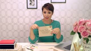 Mailing Wedding Invitations  Tips amp Advice [upl. by Artiek924]