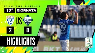 Brescia vs Como 20  Il Brescia vince il derby lombardo  HIGHLIGHTS SERIE BKT 2023  2024 [upl. by Ithaman943]