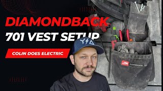 Diamondback Tool Belts Vest Setup [upl. by Ailecec34]