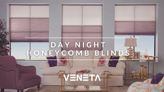 Introducing Veneta® Day Night Honeycomb Blinds [upl. by Alel950]