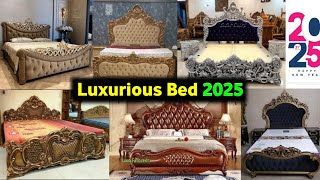 Wooden Bed Design 2025  Modern Wooden Design 2025 [upl. by Bay]