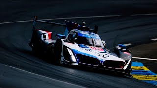 FIA WEC 24h Le Mans 15 BMW M Hybrid V8 onboard [upl. by Eleira]