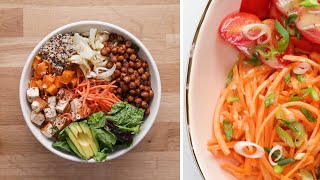 3 Quick and Easy Buddha Bowls [upl. by Delogu]