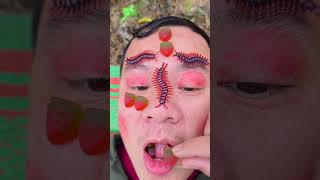 Apa yang dia makanasmr candy clay art [upl. by Karrah]