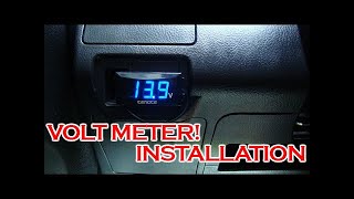 How to install Volt Meter in your car [upl. by Israel]