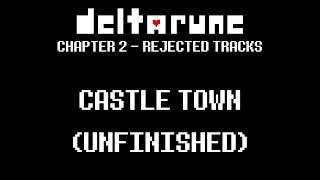 DELTARUNE Chapter 2 Rejected Tracks  Castle Town Unfinished Extended [upl. by Mharba]