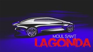 MOUL SAWT  LAGONDA Official Lyrics Video  Prod by I9WAV [upl. by Adalai]