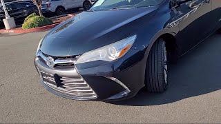 2017 Toyota Camry XLE Sedan Stockton Lodi Elk Grove Sacramento [upl. by Nosnevets]