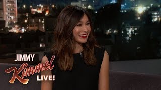 Gemma Chan on Captain Marvel Robots amp Crazy Rich Asians [upl. by Morrissey277]