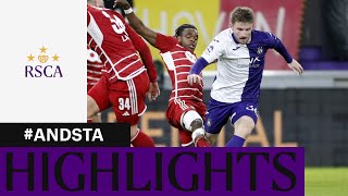 Highlights RSC Anderlecht  Standard de Liège  20232024 [upl. by Aicina]