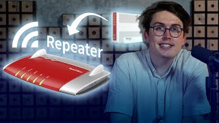 Tutorial Alte FritzBox als Repeater einrichten [upl. by Rocray]