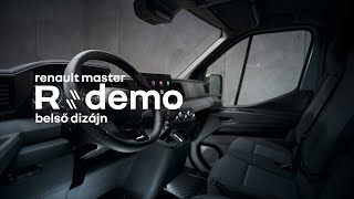 belső dizájn  Renault Master ETech 100 electric [upl. by Sawyer896]