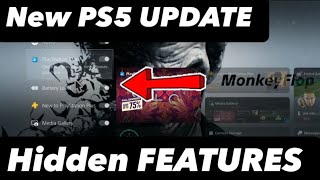 Hidden New FEATURES PS5 System Software UPDATE [upl. by Maye]