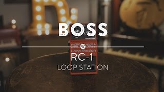 Boss RC1 Loop Station  Reverb Demo Video [upl. by Paradies]