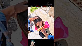 FUNNY MOMENT WITH CUTE GIRL  funny shorts viralvideo [upl. by Laenaj]