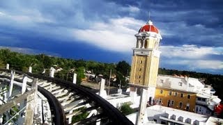 Cyclone front seat onride HD POV Lakeside Amusement Park [upl. by Callery980]