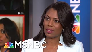 Omarosa Recording Of Trump Shows Just How ‘Unhinged And Inappropriate’ He Is  Craig Melvin  MSNBC [upl. by Yroffej]