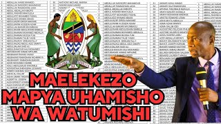 TAMISEMI LEO TUMIENI MFUMO UHAMISHO WA WATUMISHI UHAMISHO WA WALIMU 2024 [upl. by Annel]