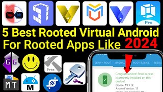 Top 5 Best Rooted Virtual Machine For Any Android 2024 [upl. by Adnerb128]