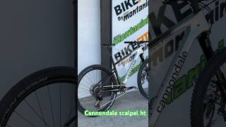 Che mostro Cannondale Scalpel HT Carbon 1 bici ciclismo cannondale [upl. by Esiouqrut]