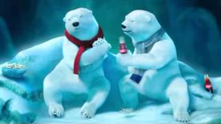 Coca Cola Coke Polar Bears Super Bowl Superstition TVC Commercial Advert 2012 on Watching the Game [upl. by Herwick]