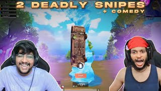 2 Deadly Snipes  Fun With RajAnna  warriorislive highlights [upl. by Eeluj]