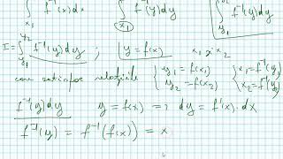 Integrarea inversei unei functii prin metoda schimbarii de variabila [upl. by Ynnam]