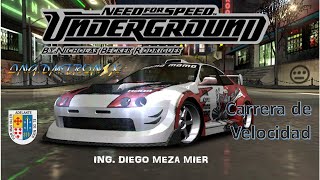 Carrera de Velocidad  Need For Speed Underground [upl. by Alema951]