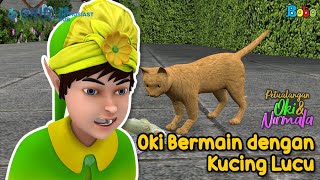 Dongeng Bahasa Indonesia  Oki Bermain dengan Kucing Lucu  Oki Nirmala [upl. by Quince304]