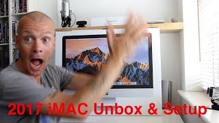 2017 iMac Unbox amp Setup [upl. by Pamella]