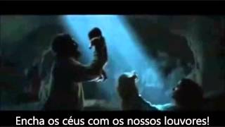 CANTATA O AMOR NASCEU MÚSICA 5 Vem celebrar  Playback com legenda [upl. by Arni301]