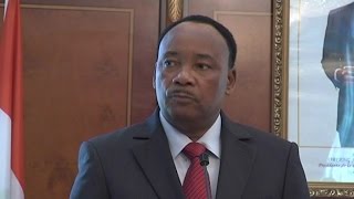 Niger • Hama Amadou face aux autorités [upl. by Annoyek156]